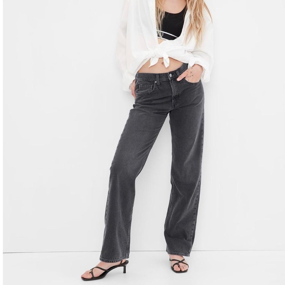 Gap midrise 90s loose jeans - Size 25 petite